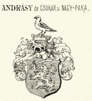 Andrásy de Csukár et Nagy-Paka címer